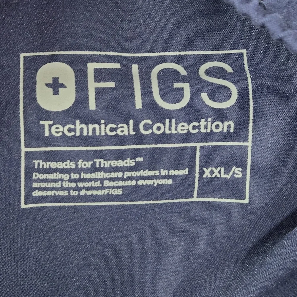 FIGS Men Scrub Pants‎ XXL/S Navy Tansen Technical Collection Jogger